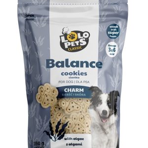 Biscoitos p/Cão - Balance - Charm - For a Shiny Coat And Healthy Skin - 350gr
